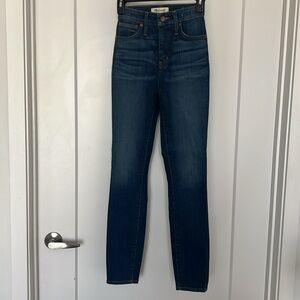 10” Madewell Curvy Skinny High Rise Jeans